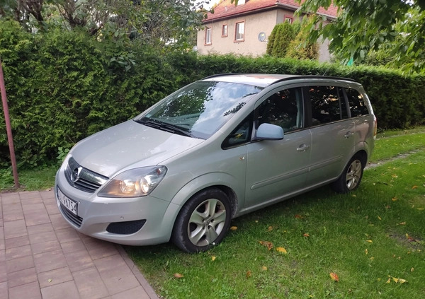 Opel Zafira cena 19500 przebieg: 165000, rok produkcji 2011 z Oleśnica małe 16